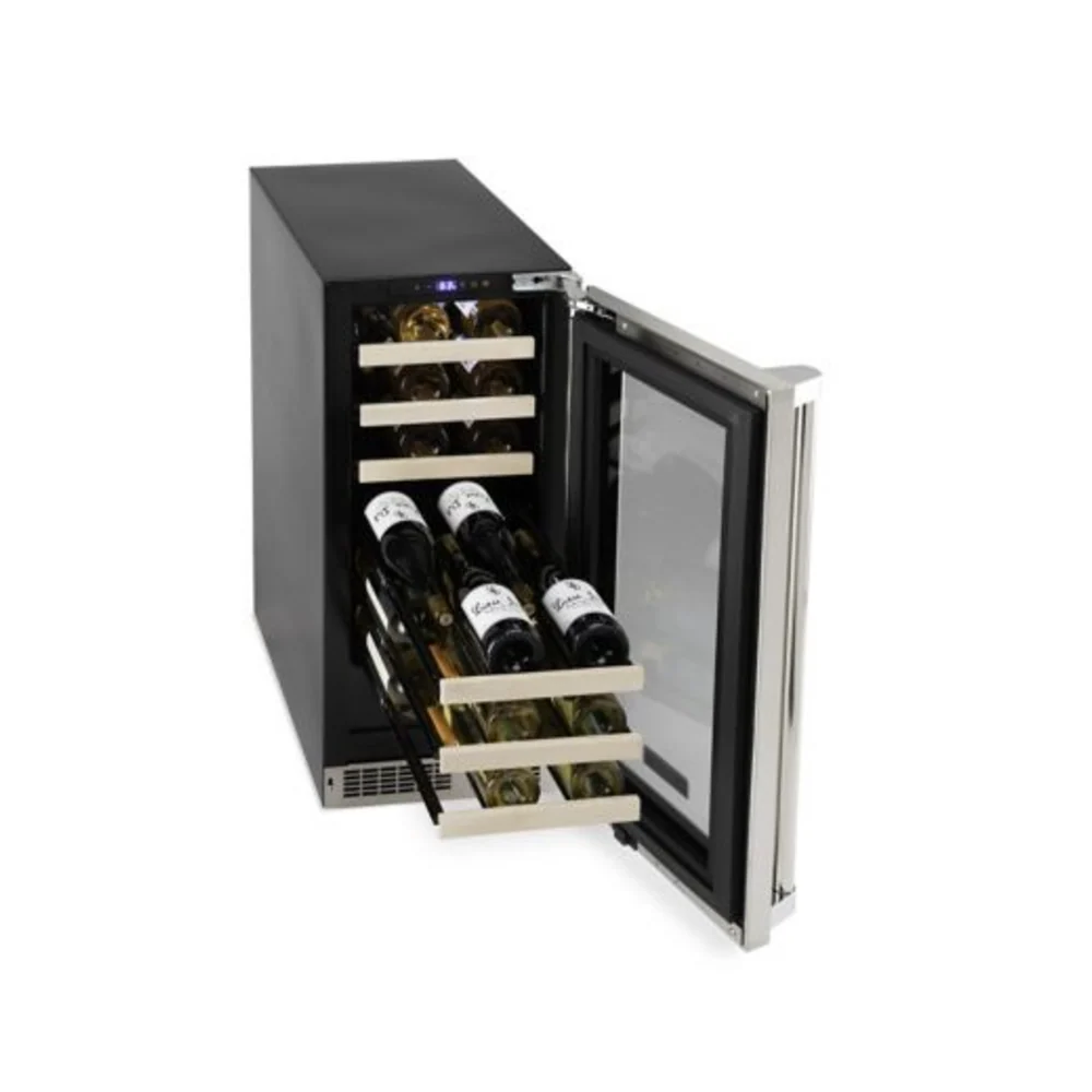 Viking 5 Series 15 inch Undercounter Wine Cellar with 24 Bottle Capacity in Stainless Steel - VWUI5151GSS - Image 5