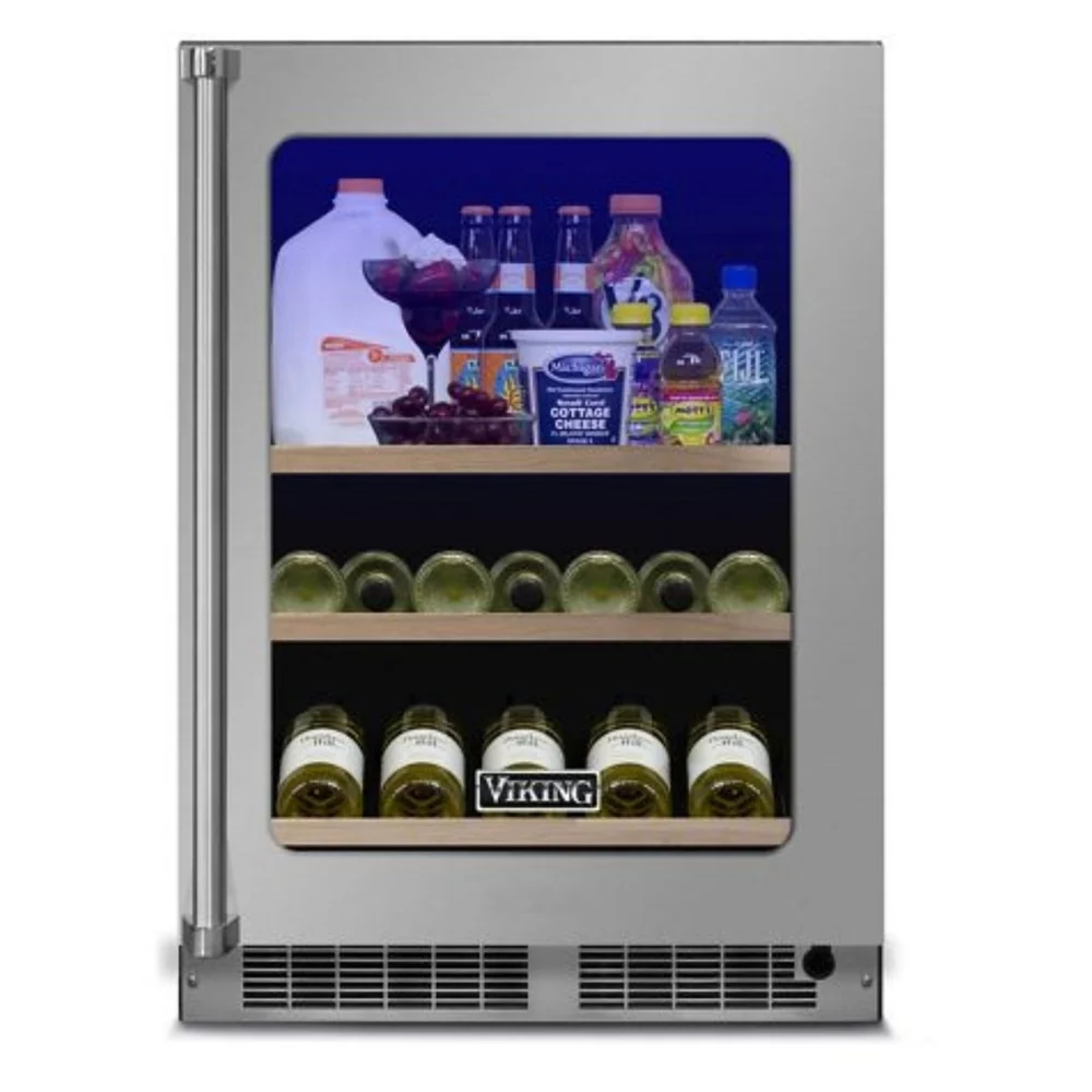 Viking 5 Series 24 inch Undercounter Beverage Center with 5.5 cu. ft. Capacity, in Stainless Steel - VBUI5241GSS - Image 3