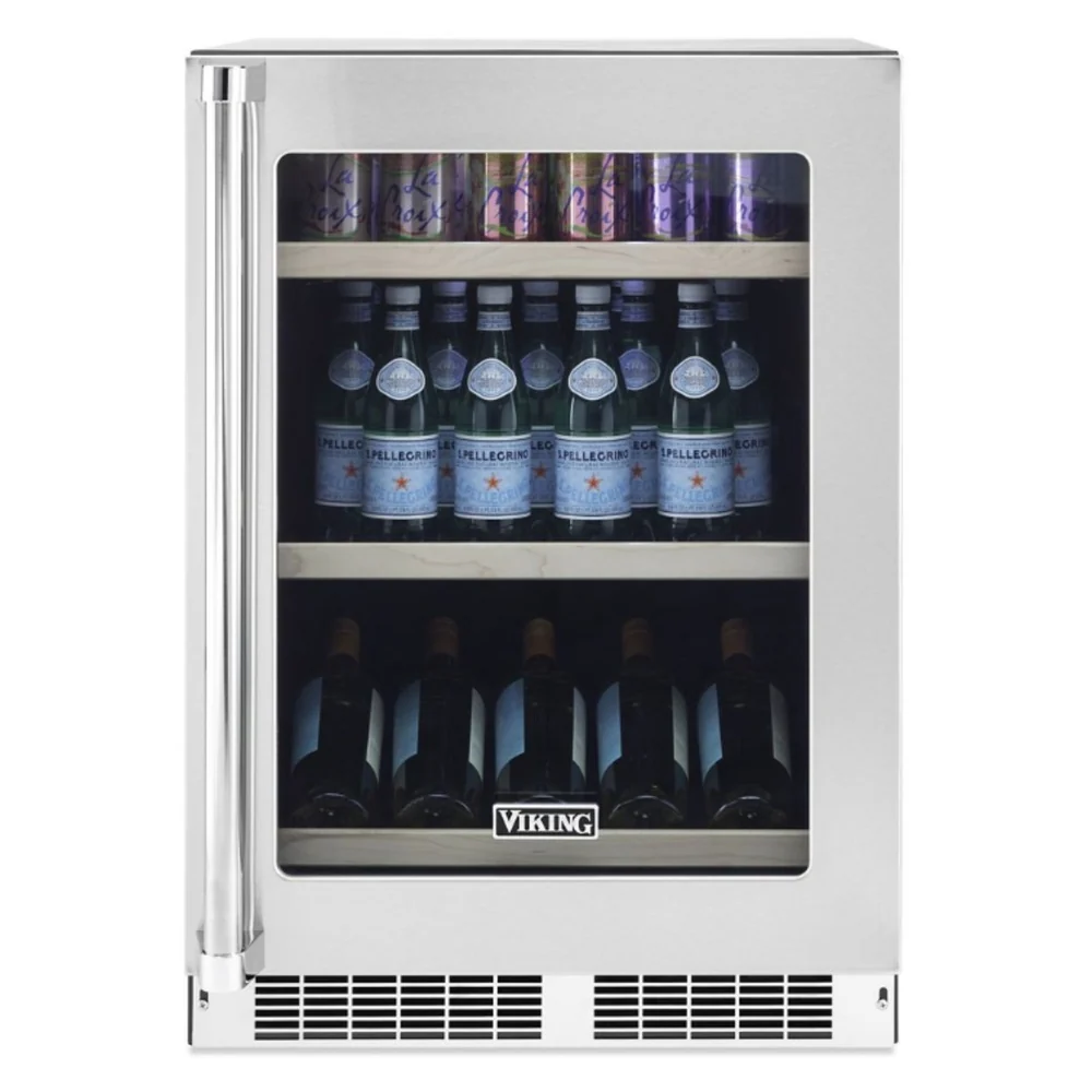 Viking 5 Series 24 inch Undercounter Beverage Center with 5.5 cu. ft. Capacity, in Stainless Steel - VBUI5241GSS - Image 4