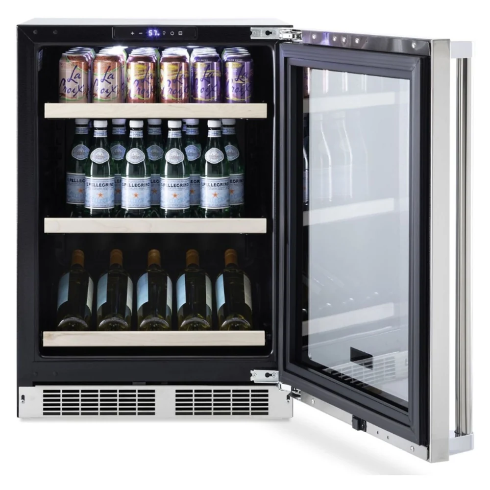 Viking 5 Series 24 inch Undercounter Beverage Center with 5.5 cu. ft. Capacity, in Stainless Steel - VBUI5241GSS - Image 5