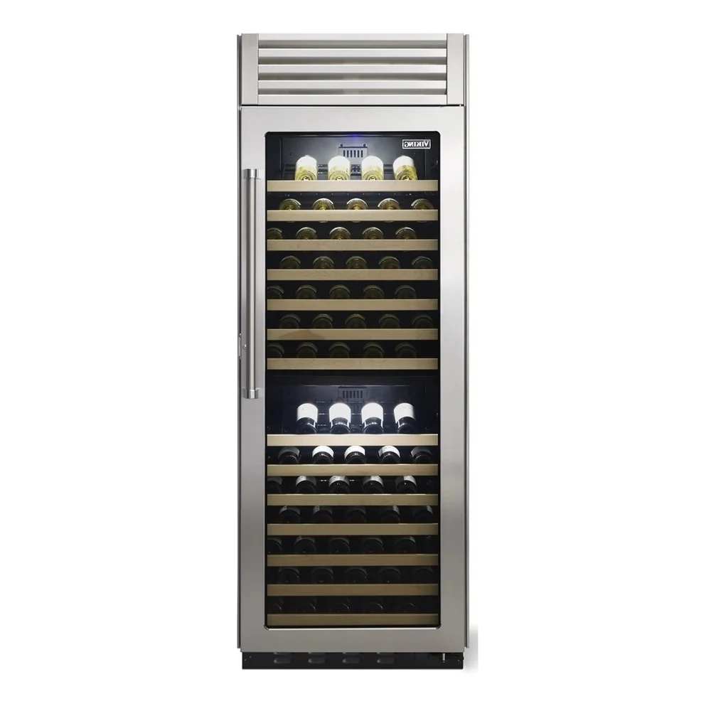 Viking 5 Series 30 inch Dual Zone Full-Height Wine Cellar with 150 Bottles Storage Capacity in Stainless Steel  - VCWB530 * - Image 11