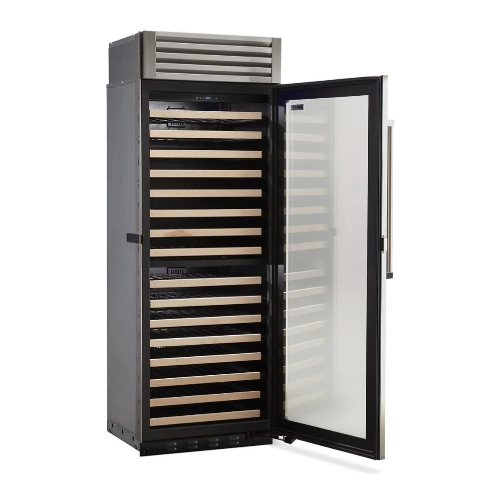 Viking 5 Series 30 inch Dual Zone Full-Height Wine Cellar with 150 Bottles Storage Capacity in Stainless Steel  - VCWB530 * - Image 4