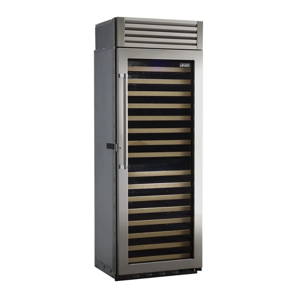 Viking 5 Series 30 inch Dual Zone Full-Height Wine Cellar with 150 Bottles Storage Capacity in Stainless Steel  - VCWB530 * - Image 8
