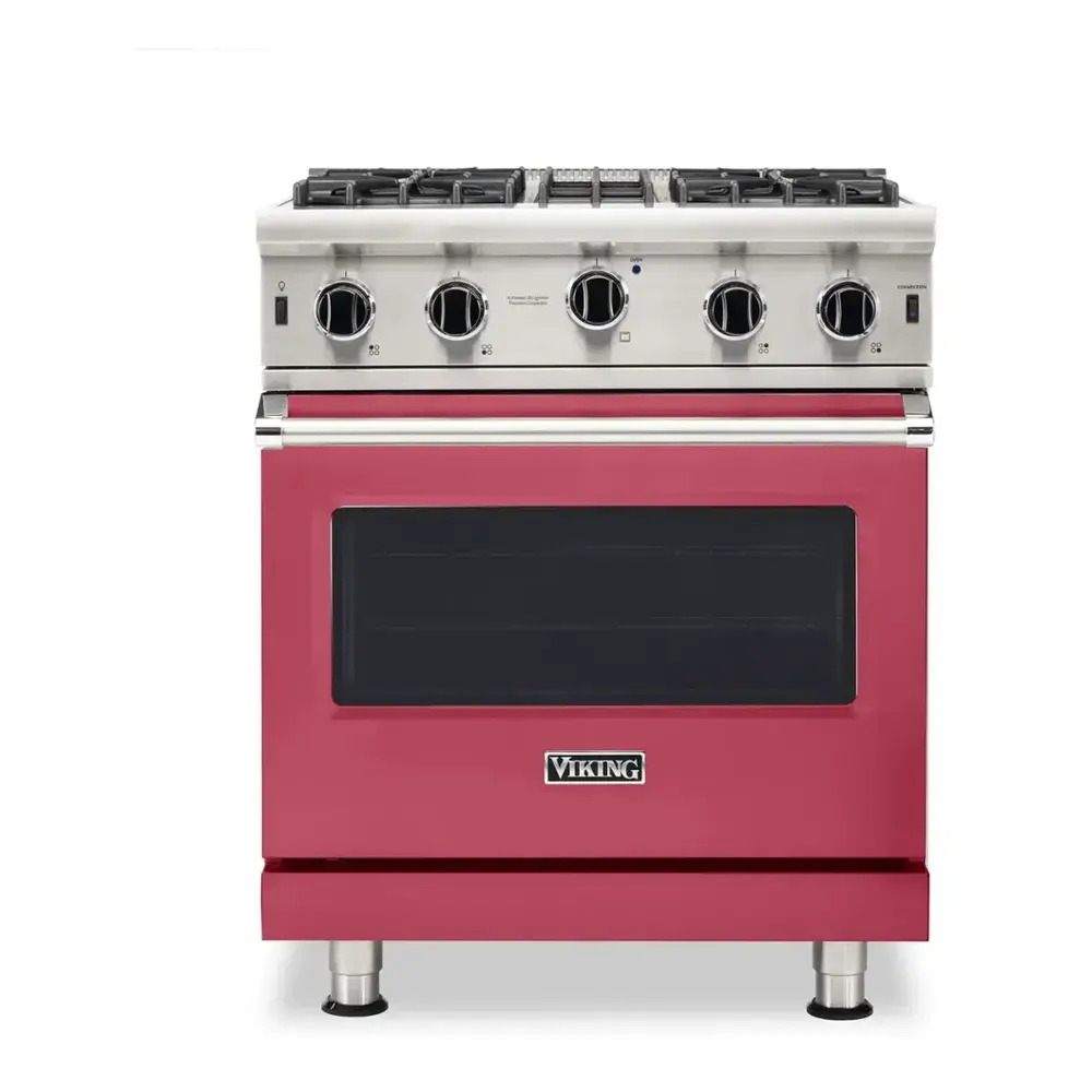 Viking 5 Series 30 inch Open Burner Gas Range - VGIC53024B*
