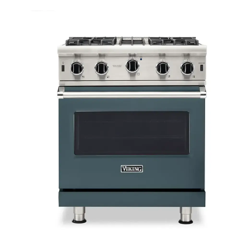 Viking 5 Series 30 inch Open Burner Gas Range - VGIC53024B* - Image 3