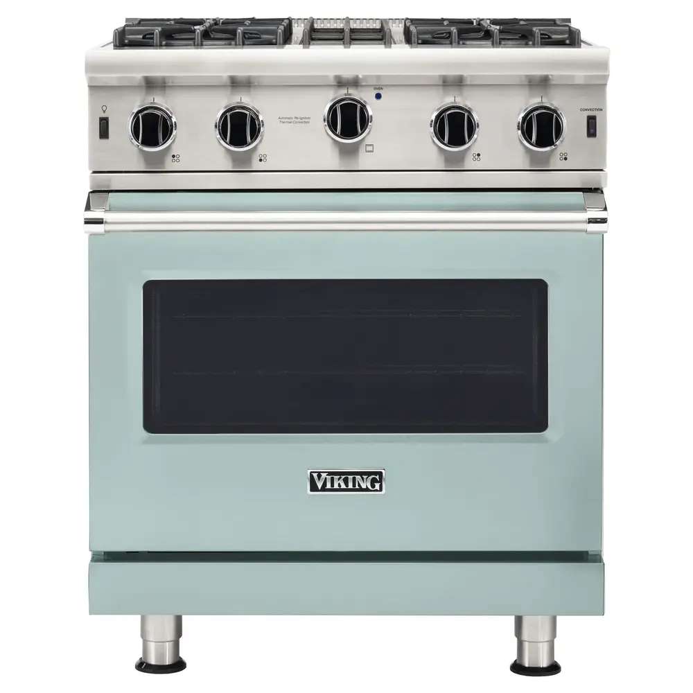 Viking 5 Series 30 inch Open Burner Gas Range - VGIC53024B* - Image 4