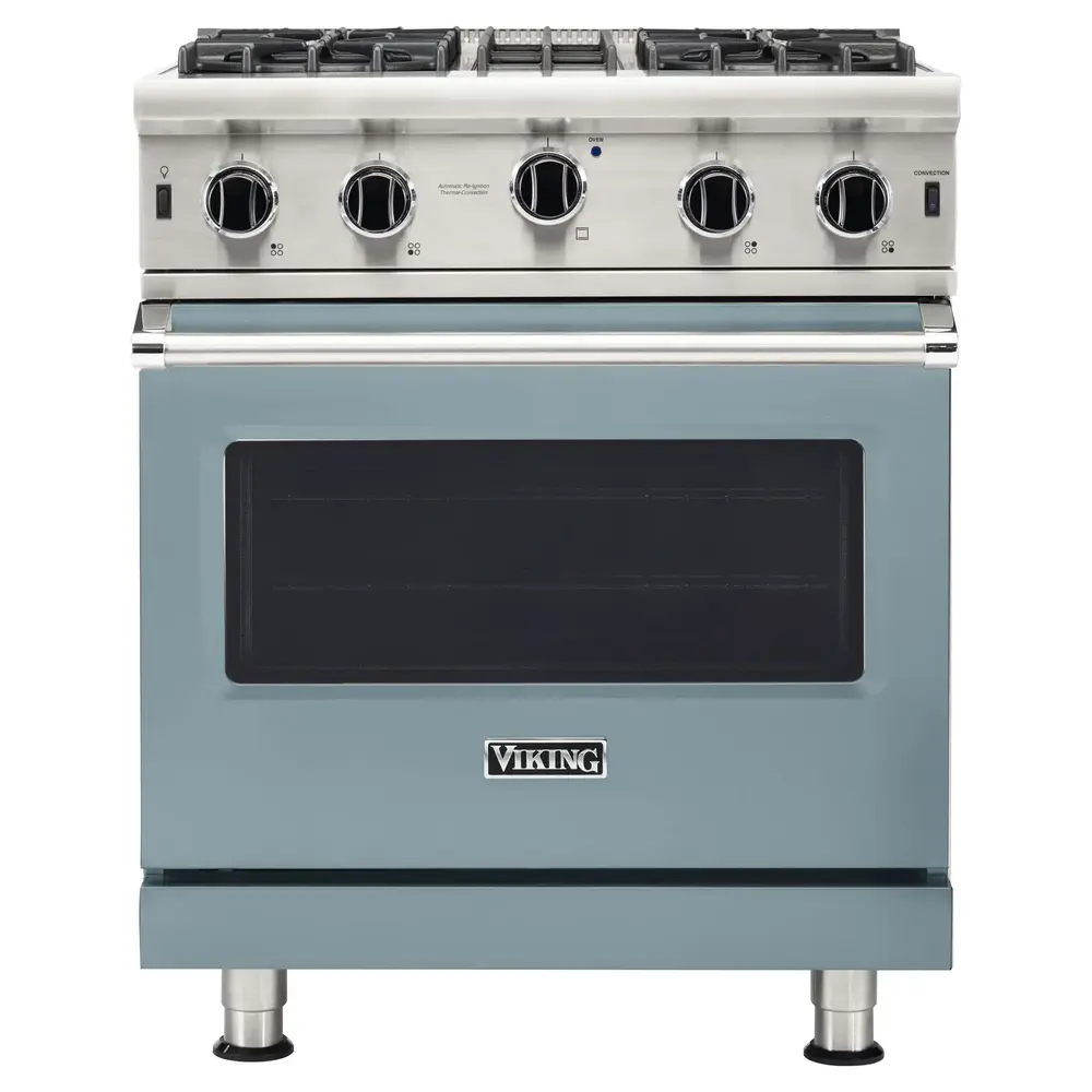 Viking 5 Series 30 inch Open Burner Gas Range - VGIC53024B* - Image 9