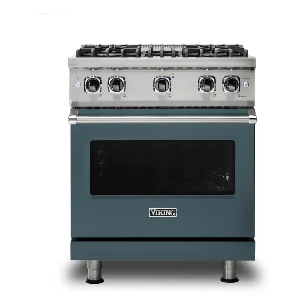 Viking 5 Series 30 inch Sealed Burner Gas Range - VGR5304B* - Image 8