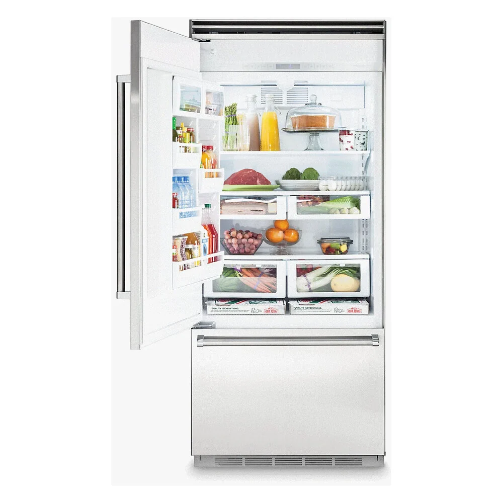 Viking 5 Series 36 inch Bottom Freezer Refrigerator with 20.4 cu. ft. Capacity, Plasmacluster Ion Air Purifier, Ice Maker, Energy Star, in Panel Ready - FDBB5364* - Image 4
