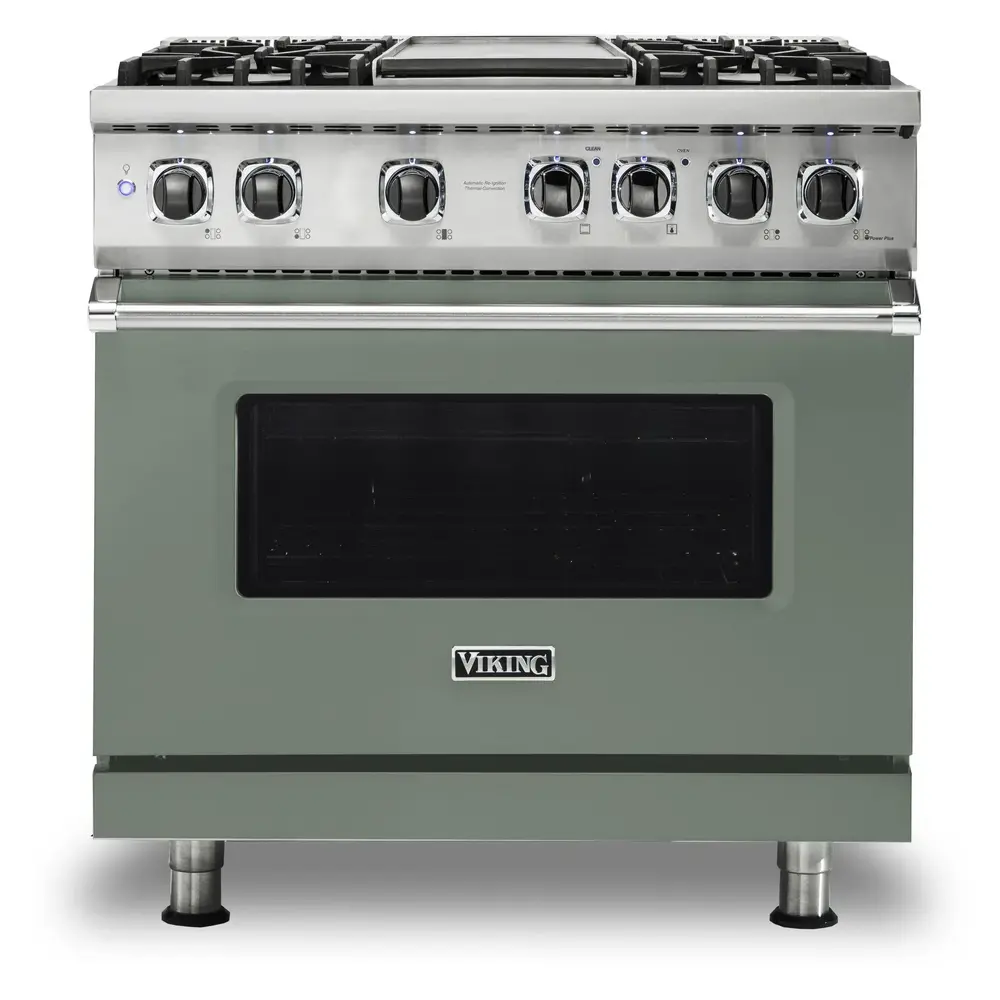 Viking 5 Series 36 inch Dual Fuel Range with 4 Sealed Burners and Griddle - VDR5364G* - Image 11