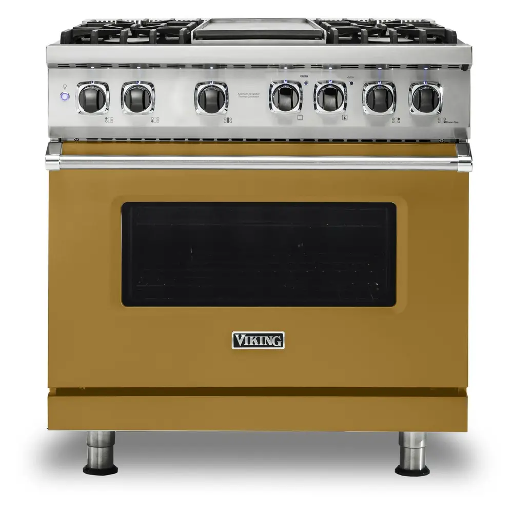 Viking 5 Series 36 inch Dual Fuel Range with 4 Sealed Burners and Griddle - VDR5364G* - Image 12
