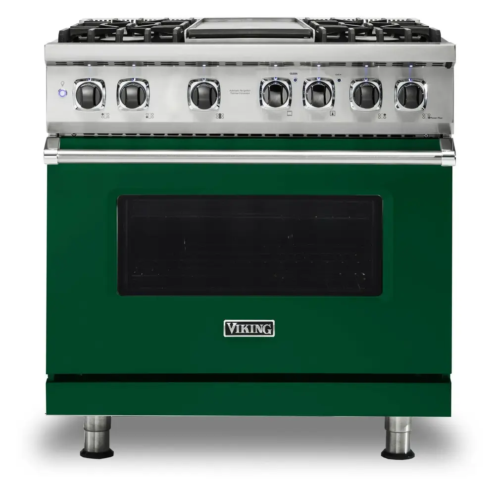 Viking 5 Series 36 inch Dual Fuel Range with 4 Sealed Burners and Griddle - VDR5364G* - Image 13
