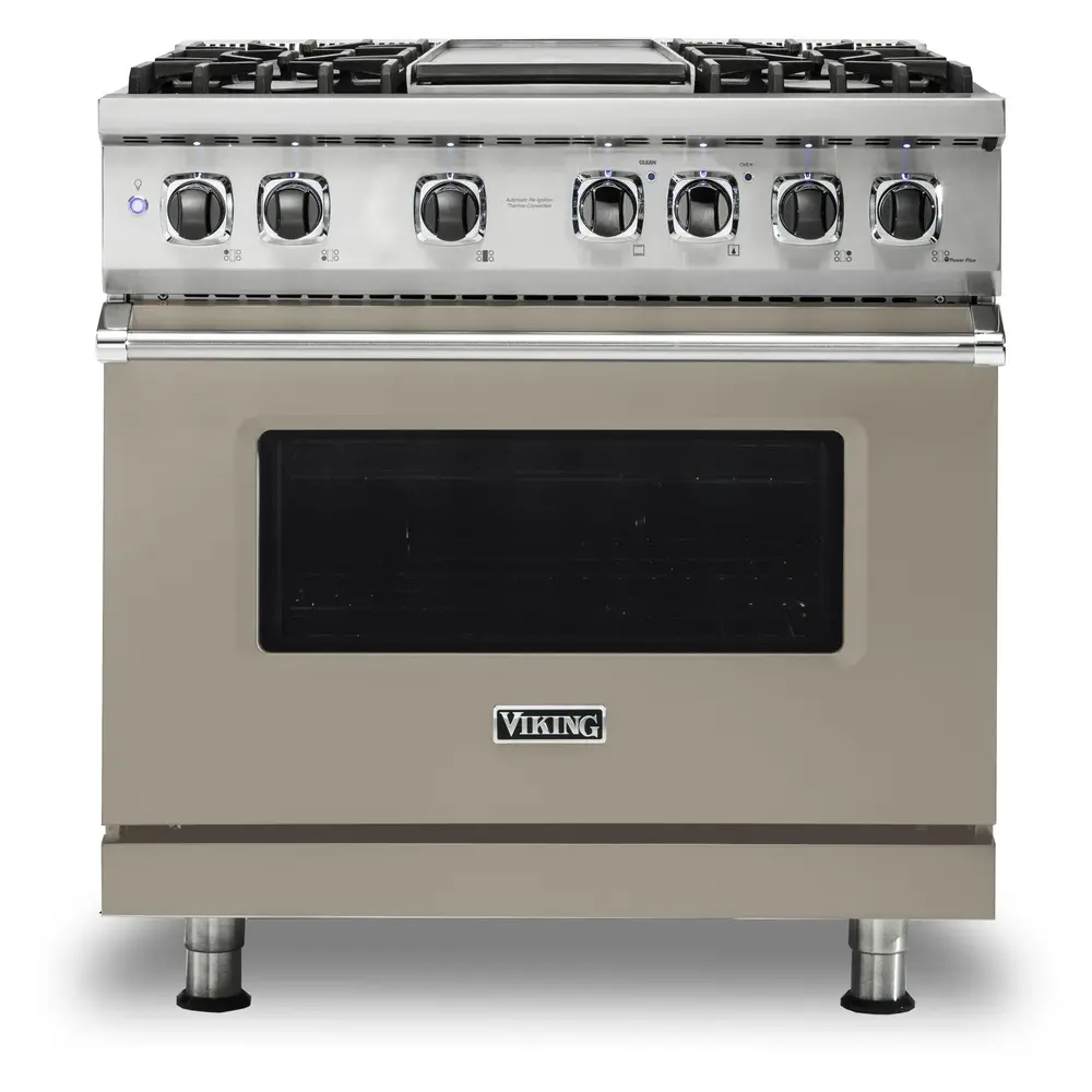 Viking 5 Series 36 inch Dual Fuel Range with 4 Sealed Burners and Griddle - VDR5364G* - Image 15