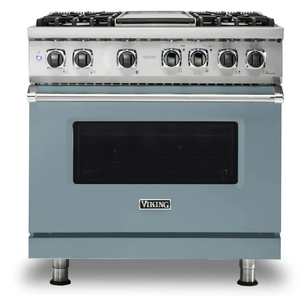 Viking 5 Series 36 inch Dual Fuel Range with 4 Sealed Burners and Griddle - VDR5364G* - Image 16