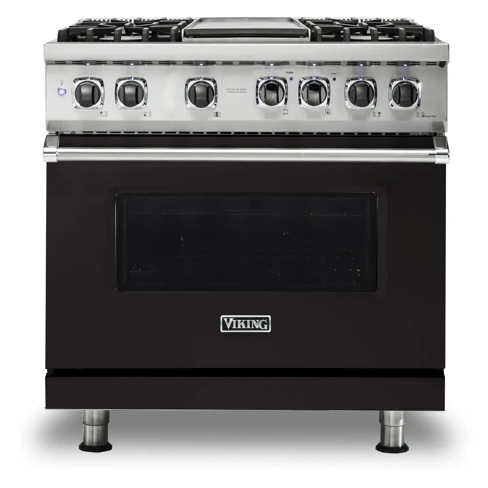 Viking 5 Series 36 inch Dual Fuel Range with 4 Sealed Burners and Griddle - VDR5364G* - Image 17
