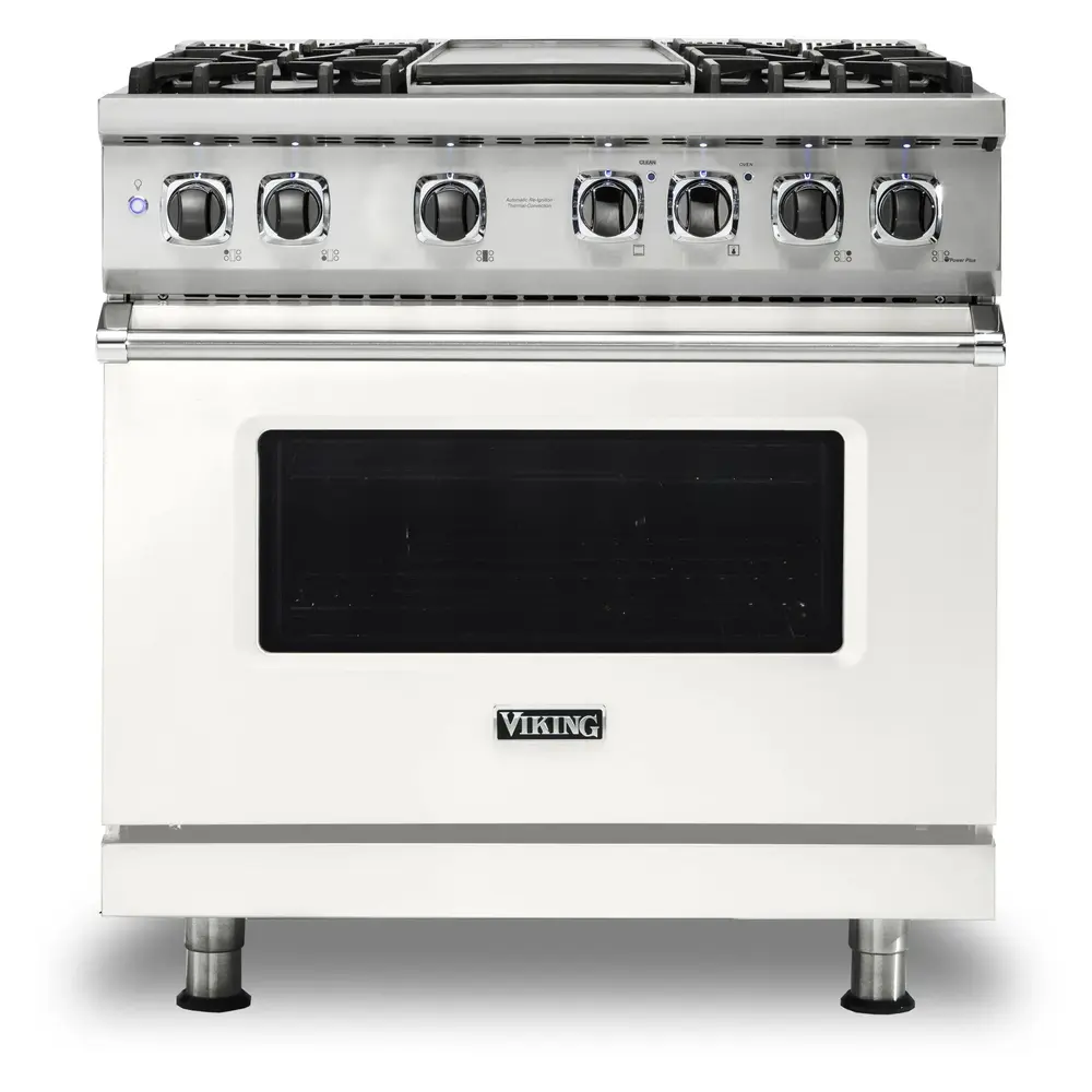 Viking 5 Series 36 inch Dual Fuel Range with 4 Sealed Burners and Griddle - VDR5364G* - Image 18