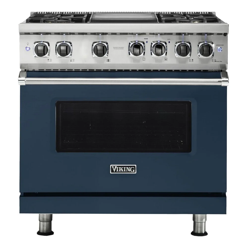 Viking 5 Series 36 inch Dual Fuel Range with 4 Sealed Burners and Griddle - VDR5364G* - Image 19