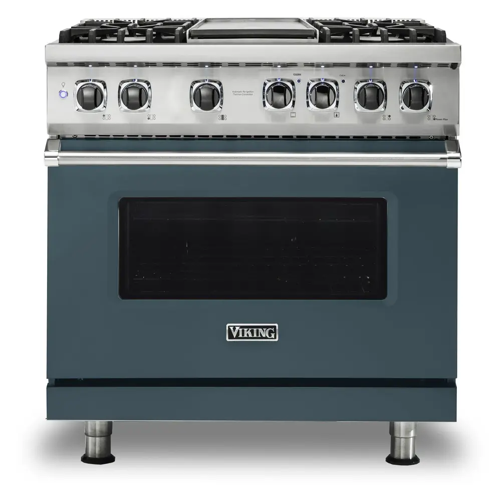Viking 5 Series 36 inch Dual Fuel Range with 4 Sealed Burners and Griddle - VDR5364G* - Image 22