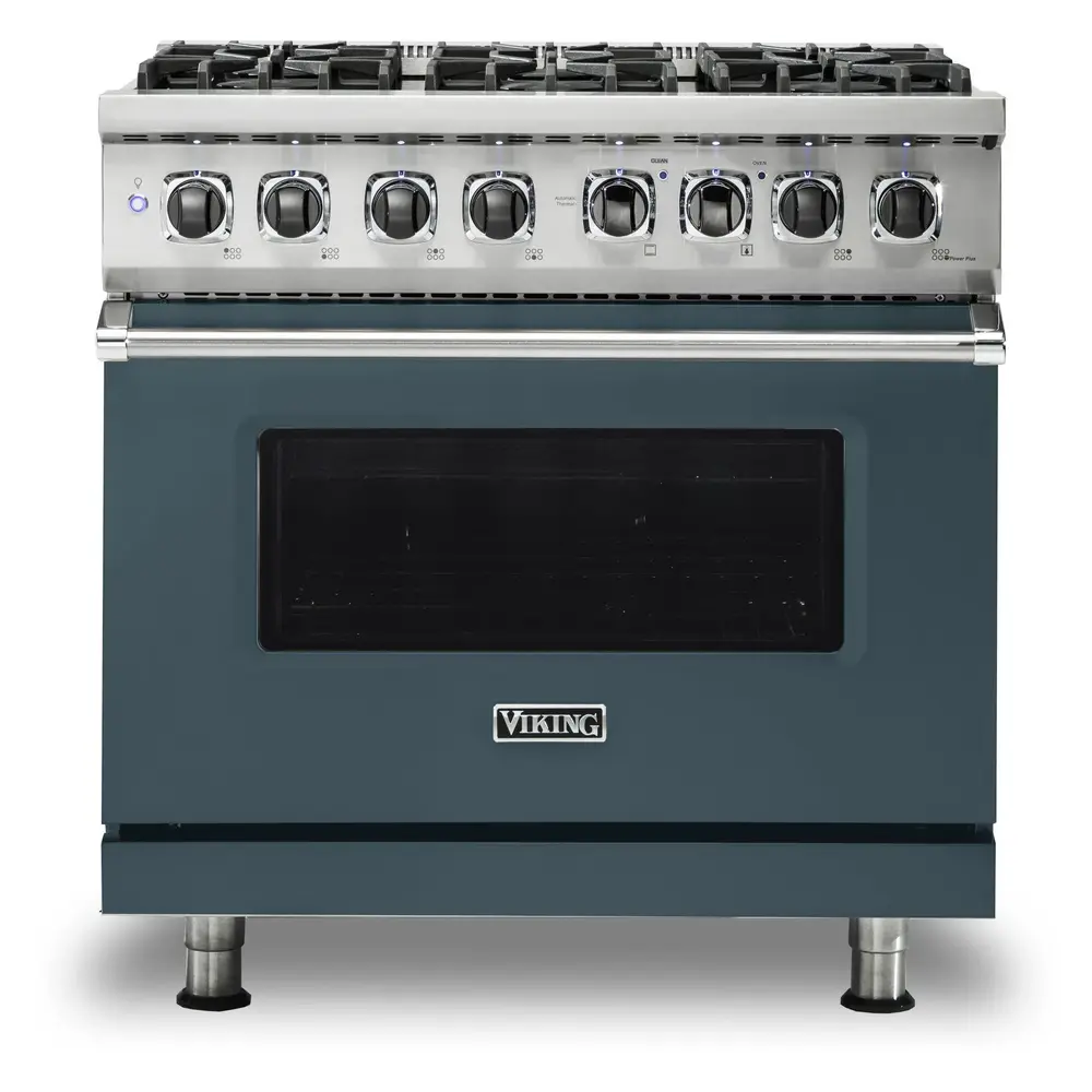 Viking 5 Series 36 inch Dual Fuel Range with 6 Sealed Burners and Self Clean - VDR5366B* - Image 10