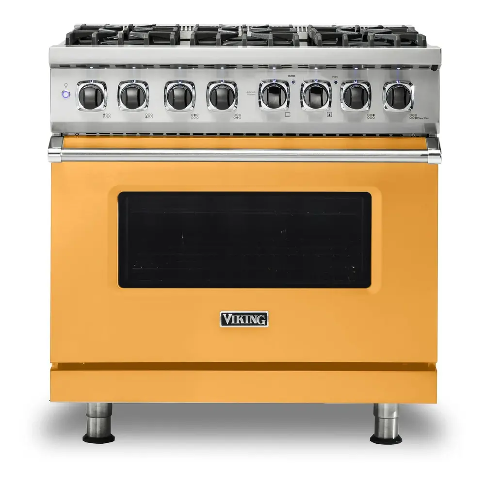 Viking 5 Series 36 inch Dual Fuel Range with 6 Sealed Burners and Self Clean - VDR5366B* - Image 12