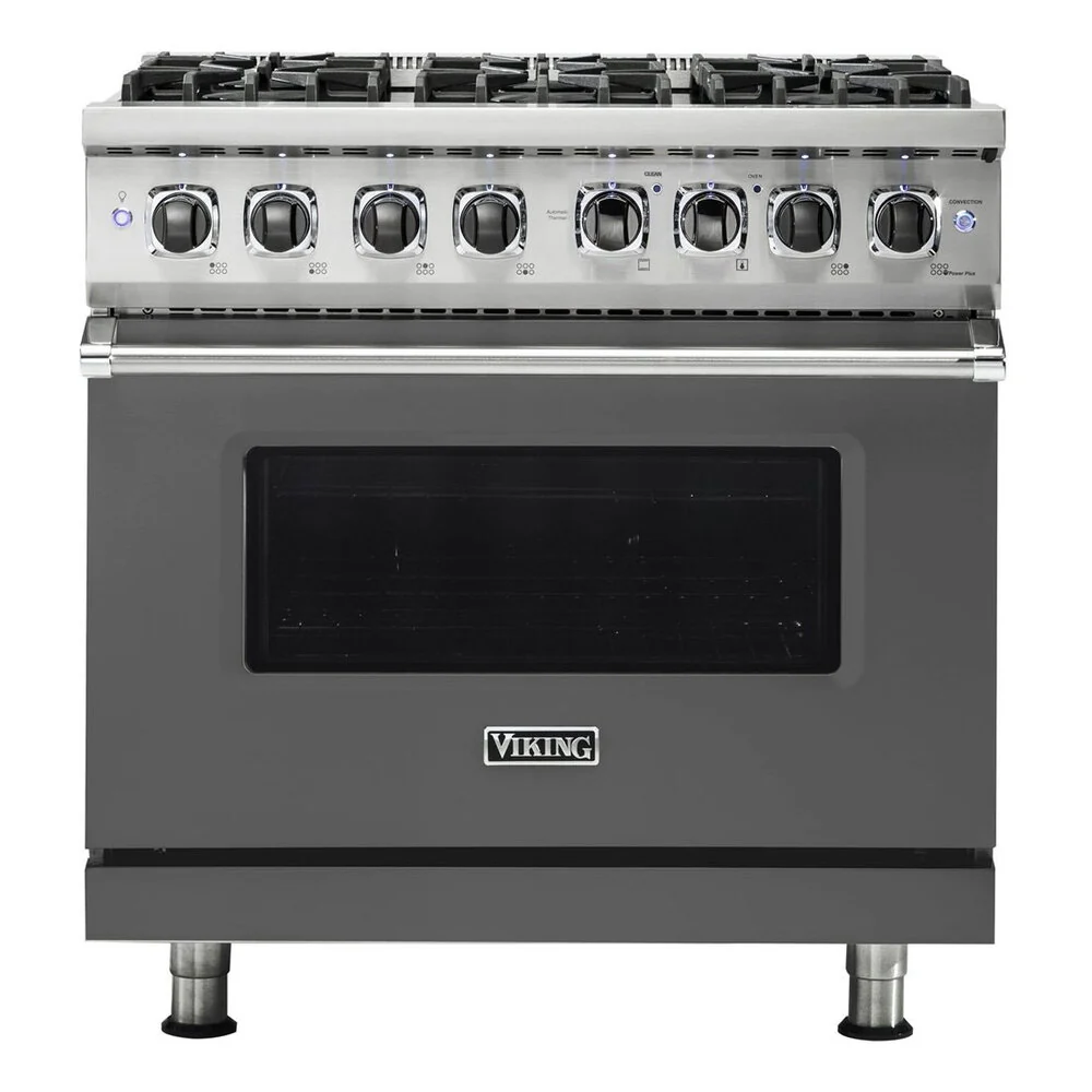 Viking 5 Series 36 inch Dual Fuel Range with 6 Sealed Burners and Self Clean - VDR5366B* - Image 13