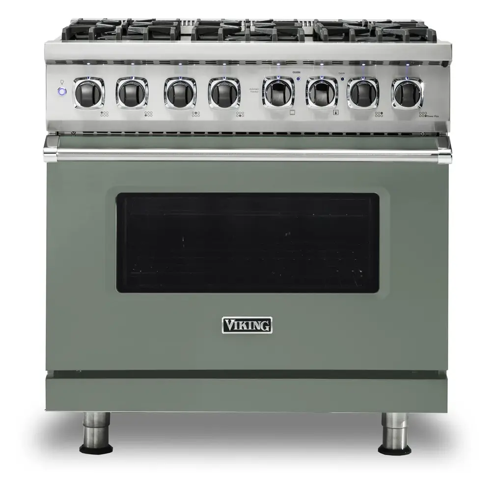 Viking 5 Series 36 inch Dual Fuel Range with 6 Sealed Burners and Self Clean - VDR5366B* - Image 14