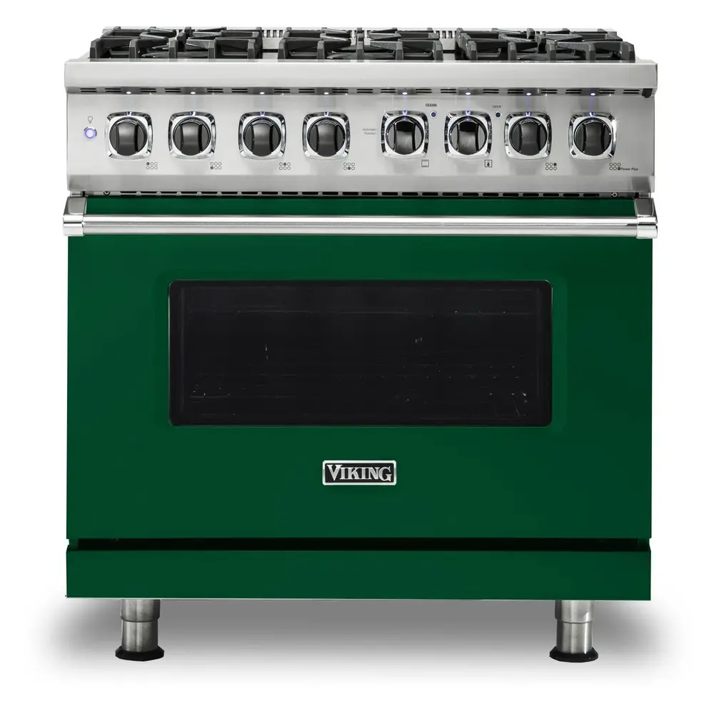 Viking 5 Series 36 inch Dual Fuel Range with 6 Sealed Burners and Self Clean - VDR5366B* - Image 16