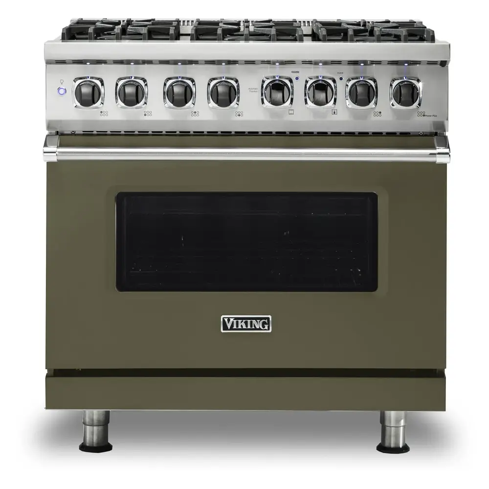 Viking 5 Series 36 inch Dual Fuel Range with 6 Sealed Burners and Self Clean - VDR5366B* - Image 17