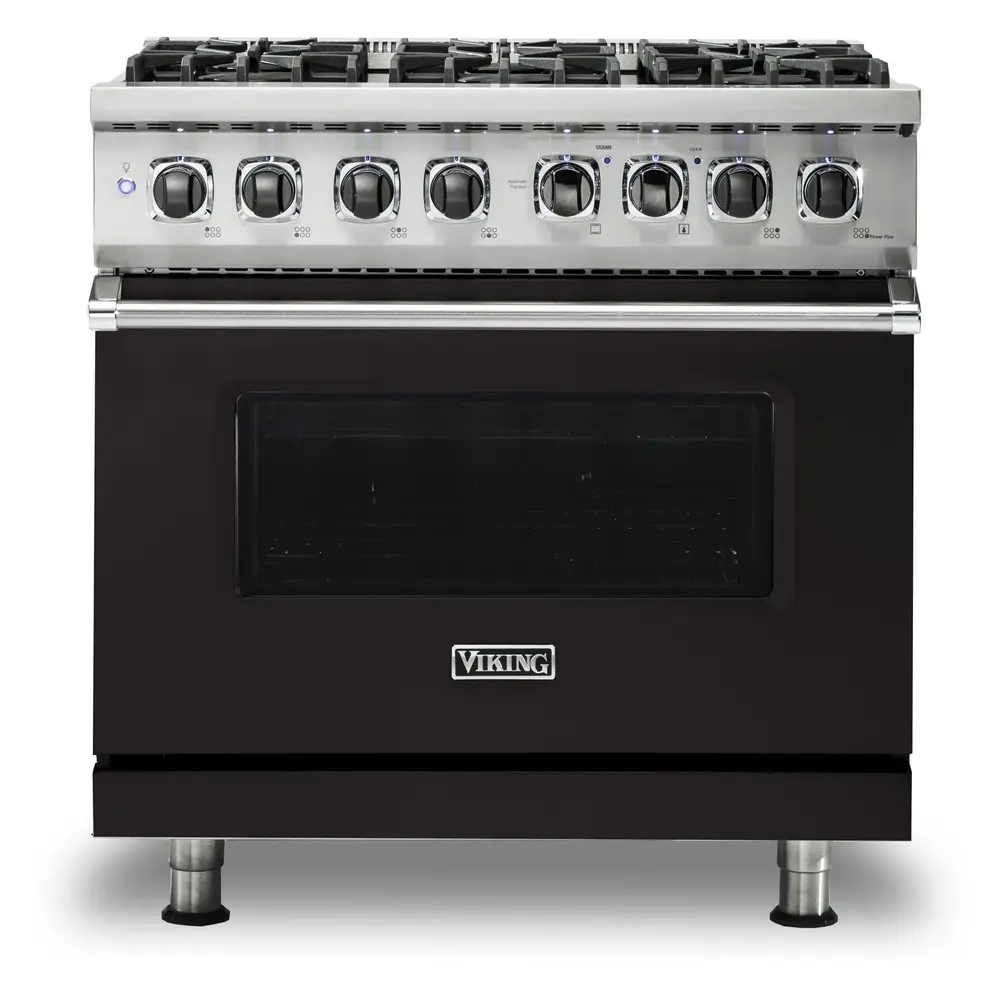 Viking 5 Series 36 inch Dual Fuel Range with 6 Sealed Burners and Self Clean - VDR5366B* - Image 20