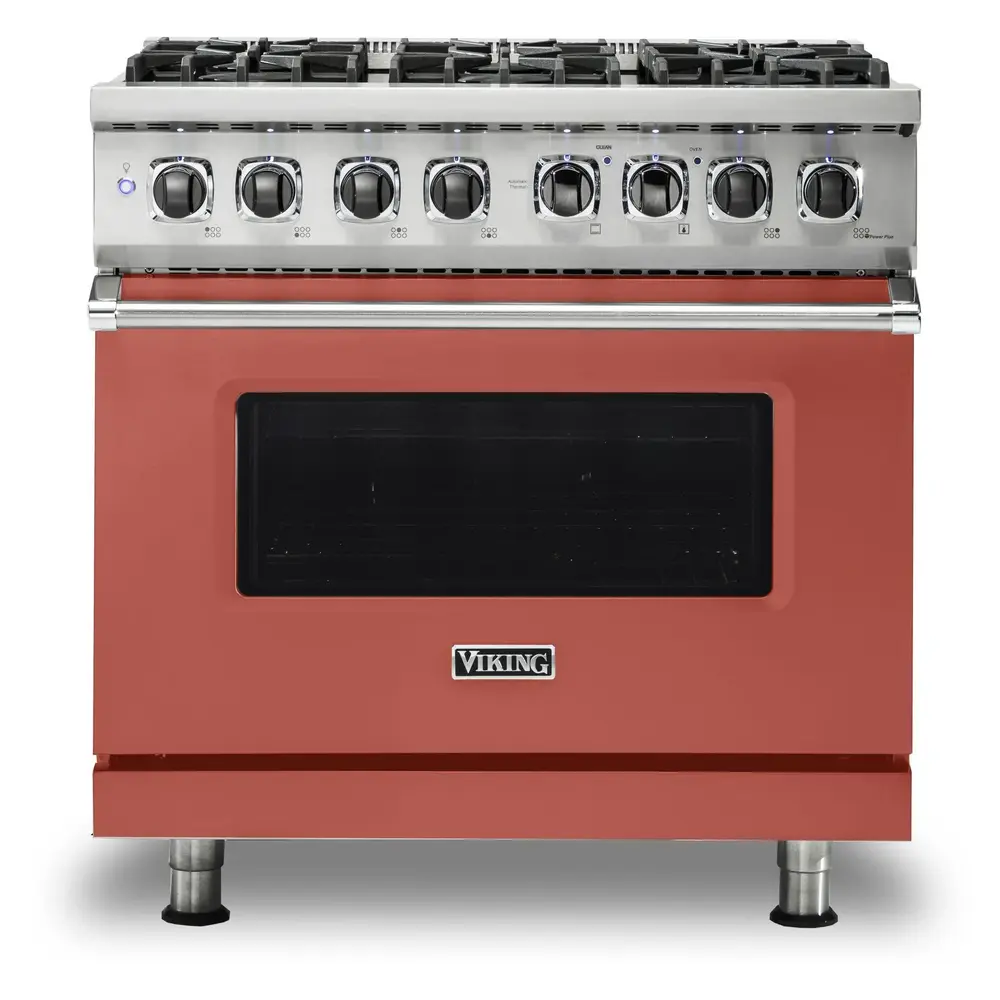 Viking 5 Series 36 inch Dual Fuel Range with 6 Sealed Burners and Self Clean - VDR5366B* - Image 23