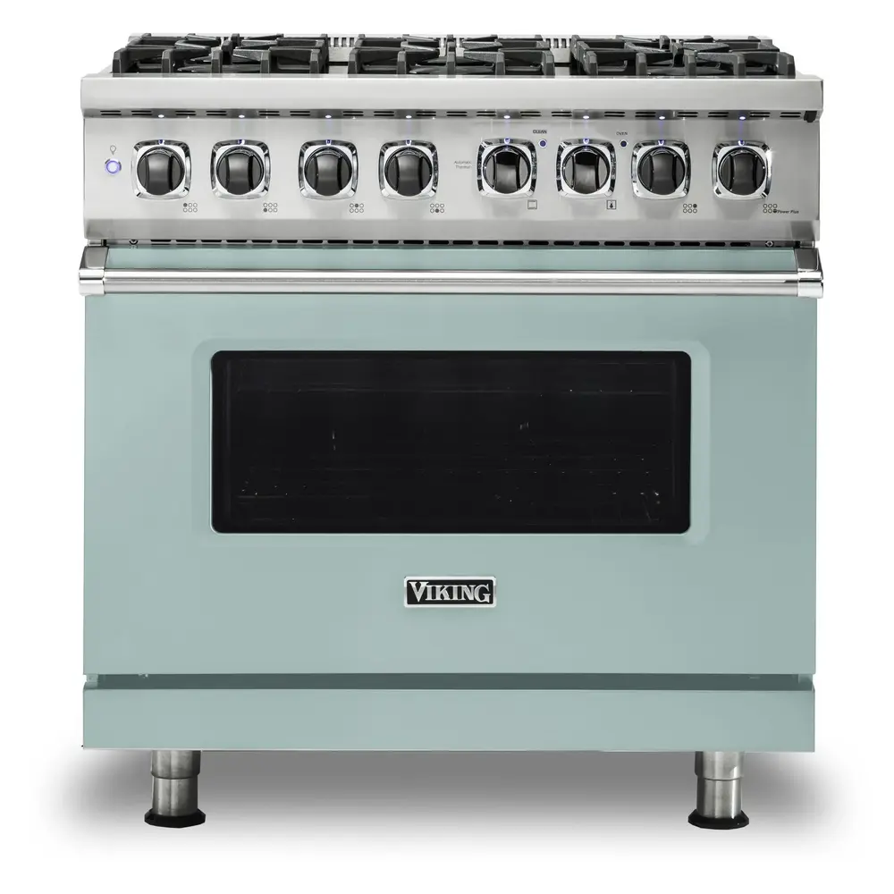Viking 5 Series 36 inch Dual Fuel Range with 6 Sealed Burners and Self Clean - VDR5366B* - Image 24