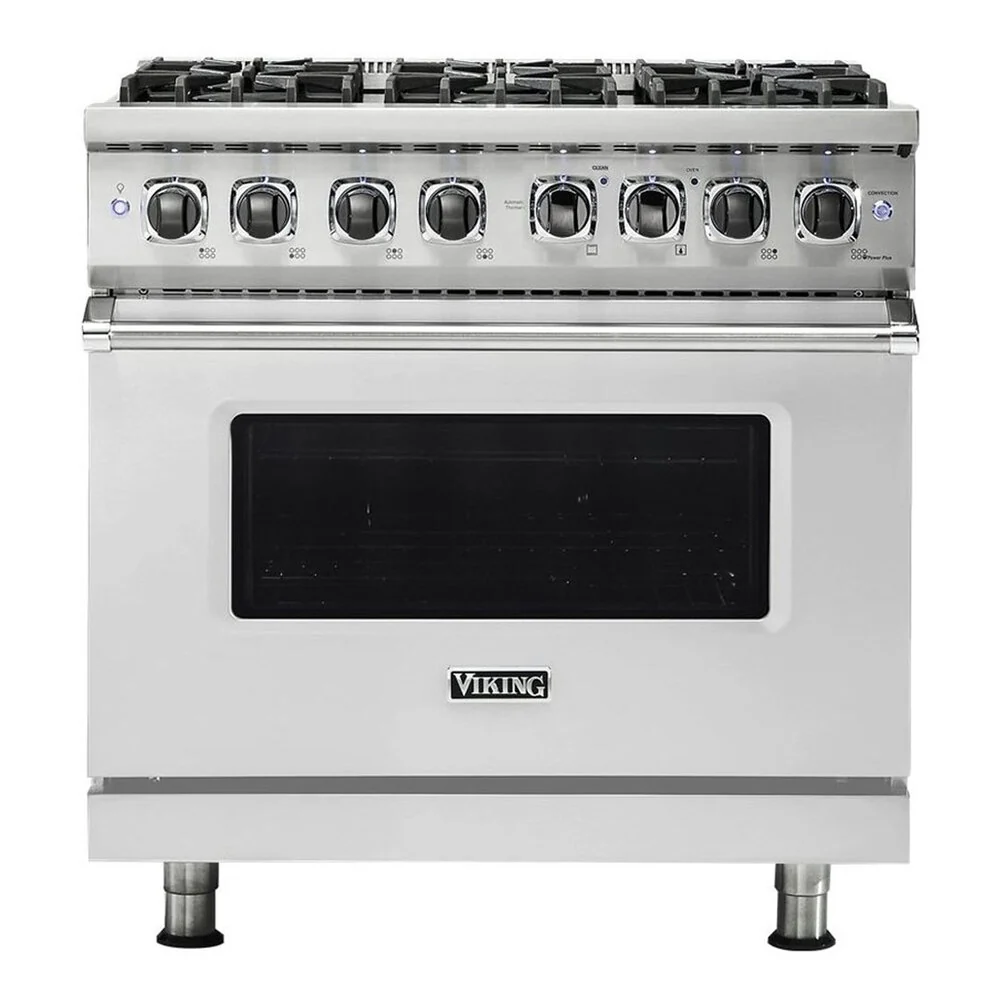 Viking 5 Series 36 inch Dual Fuel Range with 6 Sealed Burners and Self Clean - VDR5366B* - Image 6