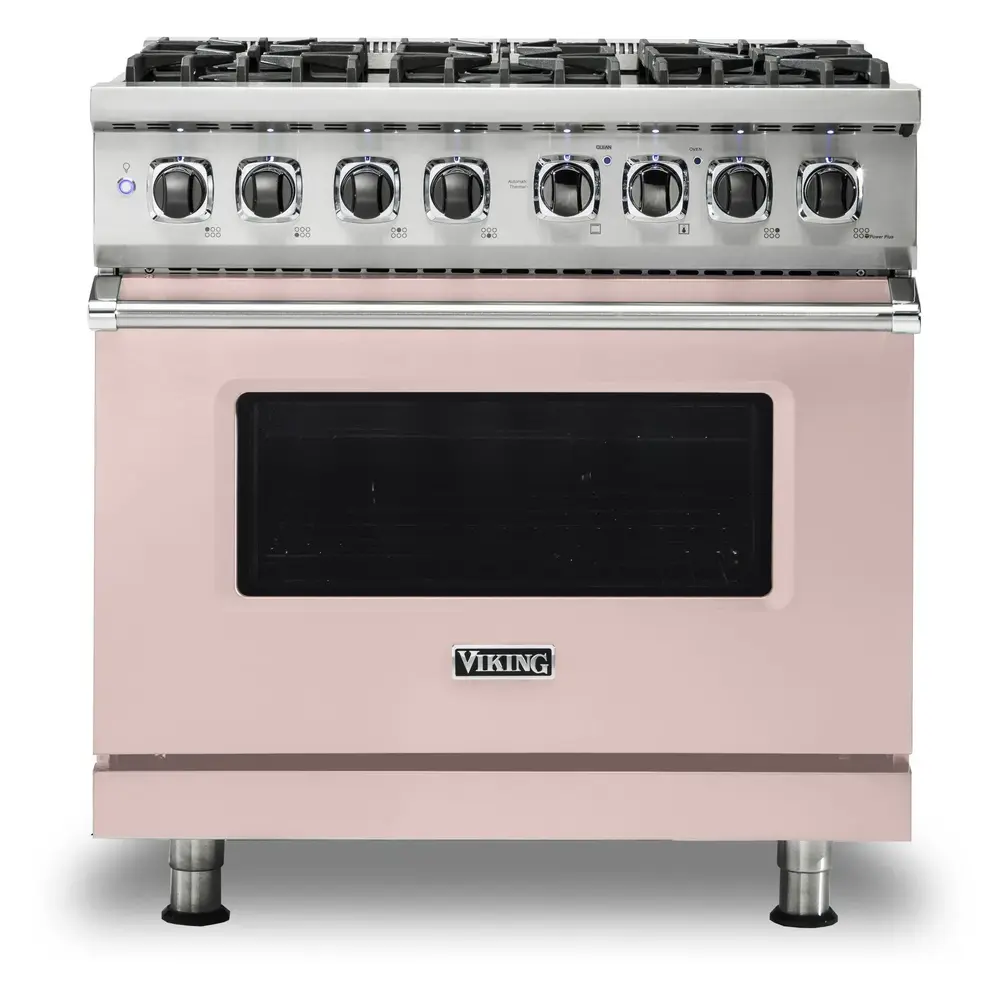 Viking 5 Series 36 inch Dual Fuel Range with 6 Sealed Burners and Self Clean - VDR5366B* - Image 9