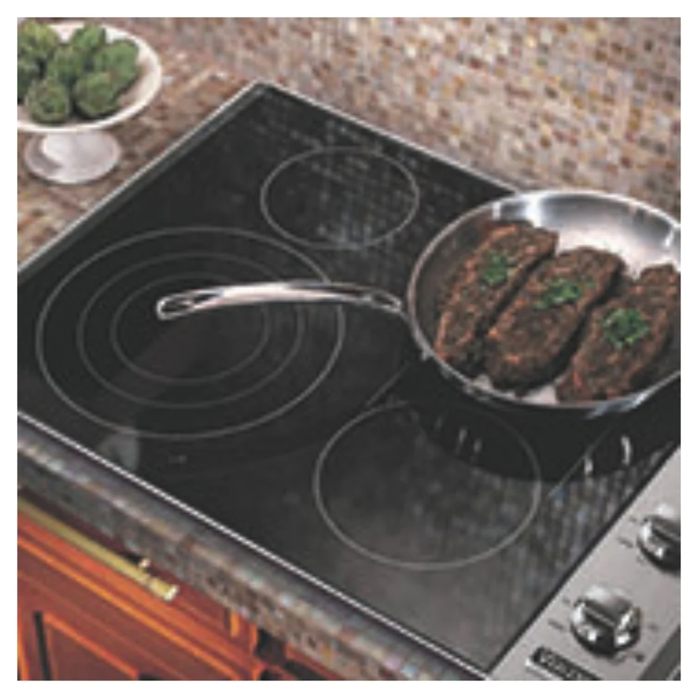 Viking 5 Series 36 inch Electric Radiant Cooktop with 6 Elements - VECU53616BSB - Image 3