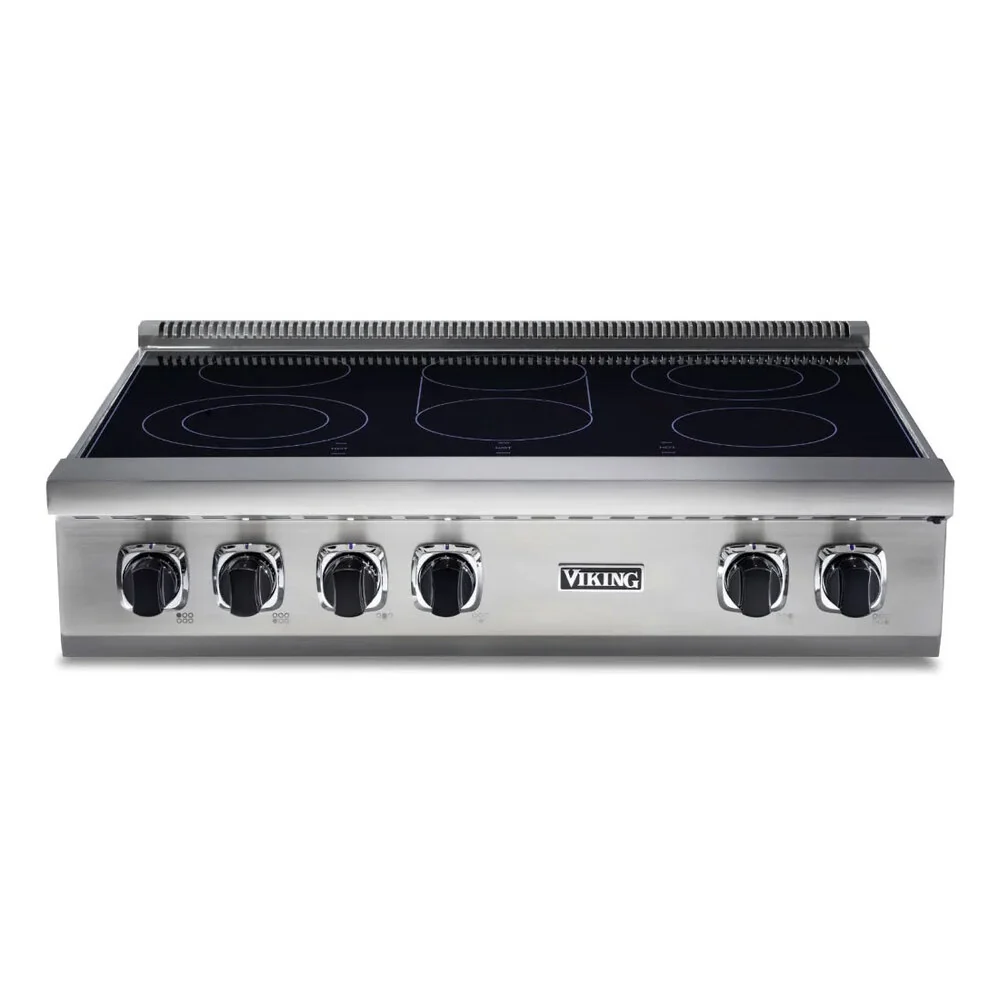 Viking 5 Series 36 inch Electric Rangetop with 6 Elements - VERT53616BSS