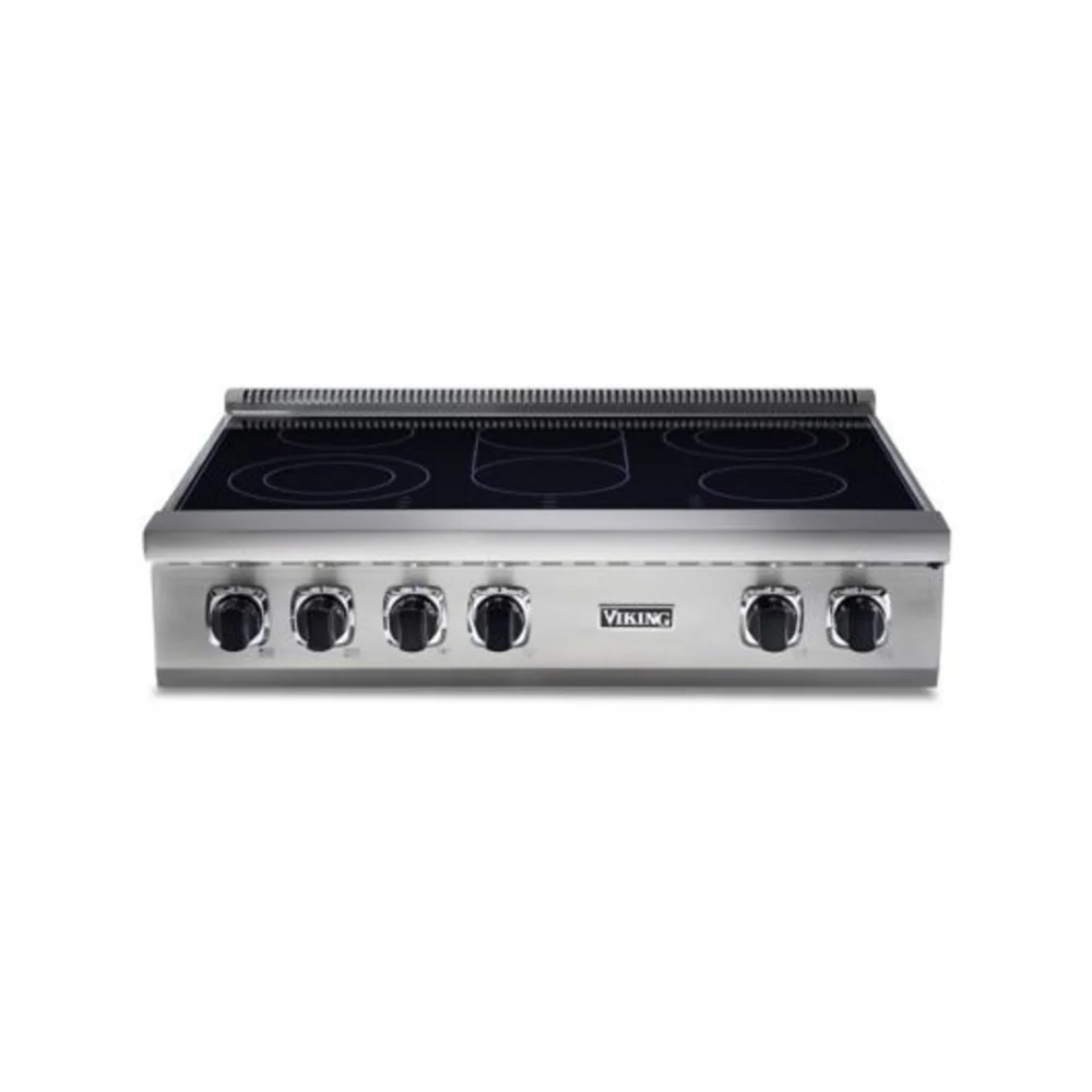 Viking 5 Series 36 inch Electric Rangetop with 6 Elements - VERT53616BSS - Image 2
