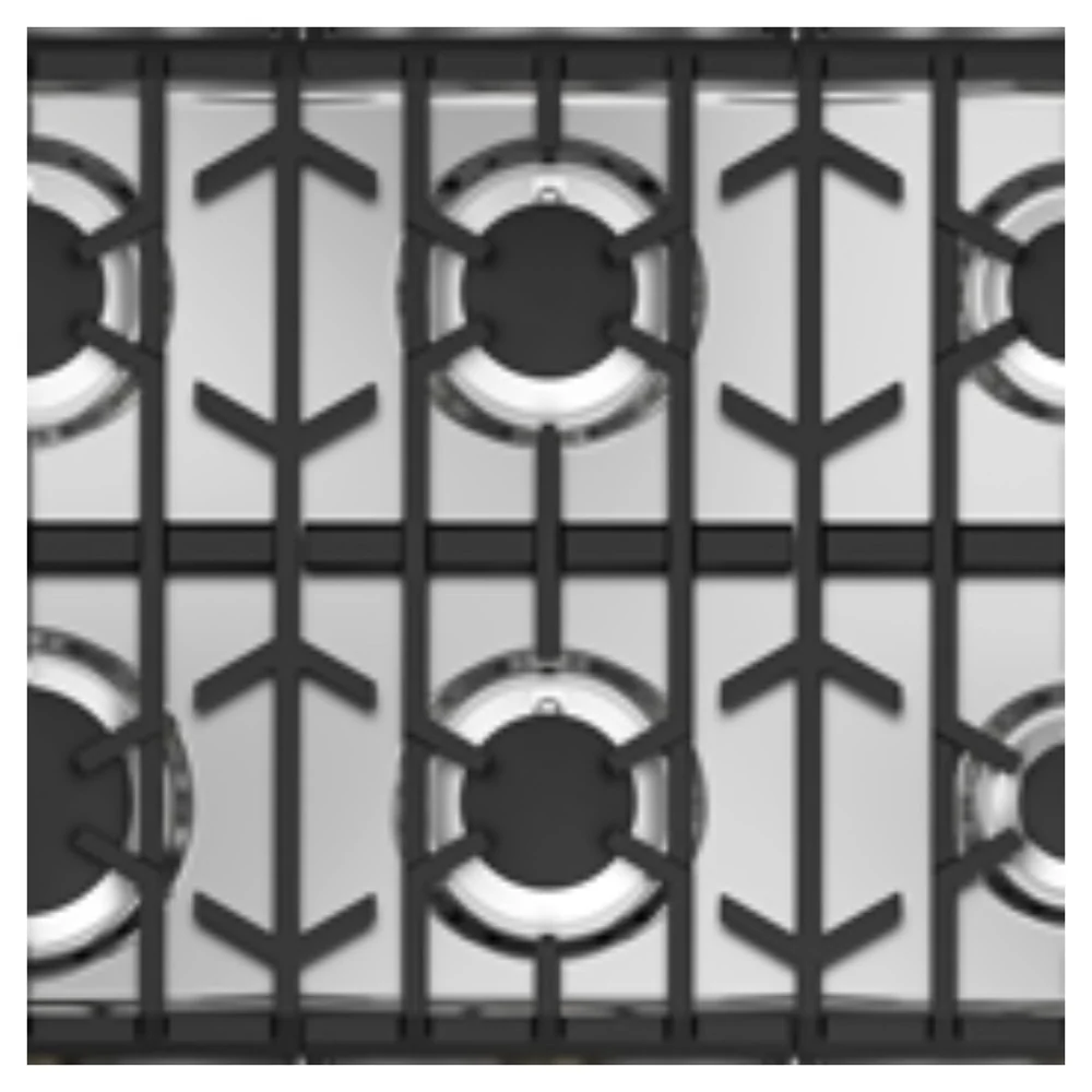 Viking  5 Series 36 inch Gas Cooktop with 6 Burners  - VGSU53616BSS* - Image 6