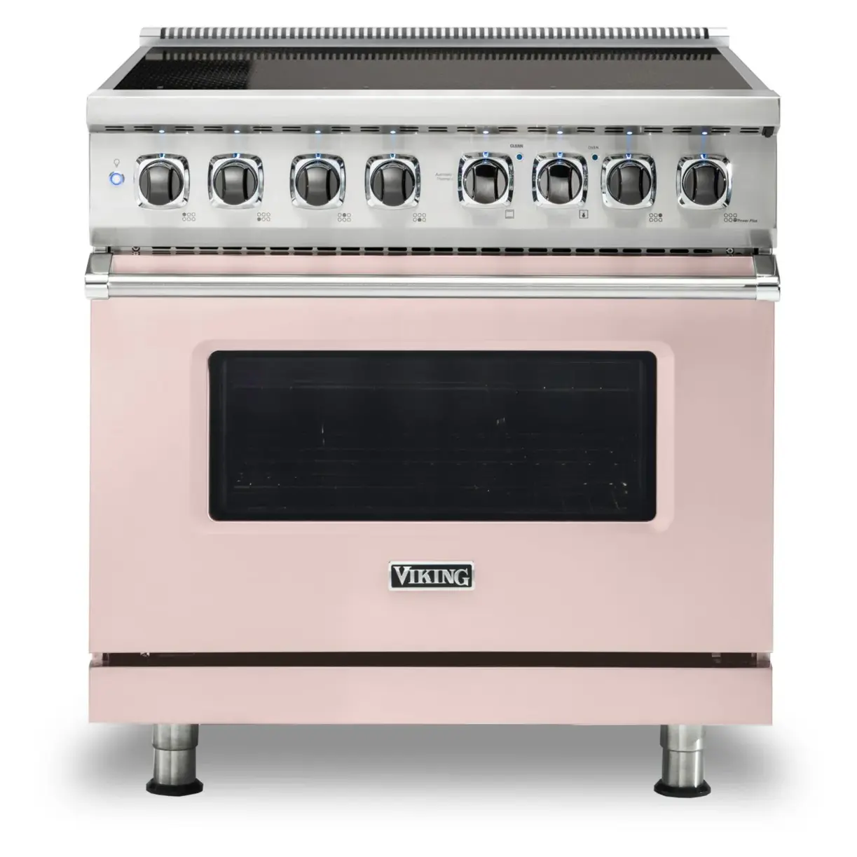 Viking 5 Series 36 inch Induction Self-Clean Range with 6 Elements (Blush) - VIR53626BBH