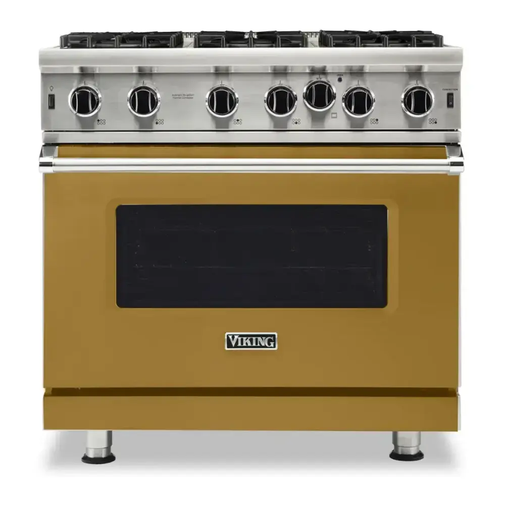 Viking 5 Series 36 inch Open Burner Gas Range - VGIC53626B* - Image 13