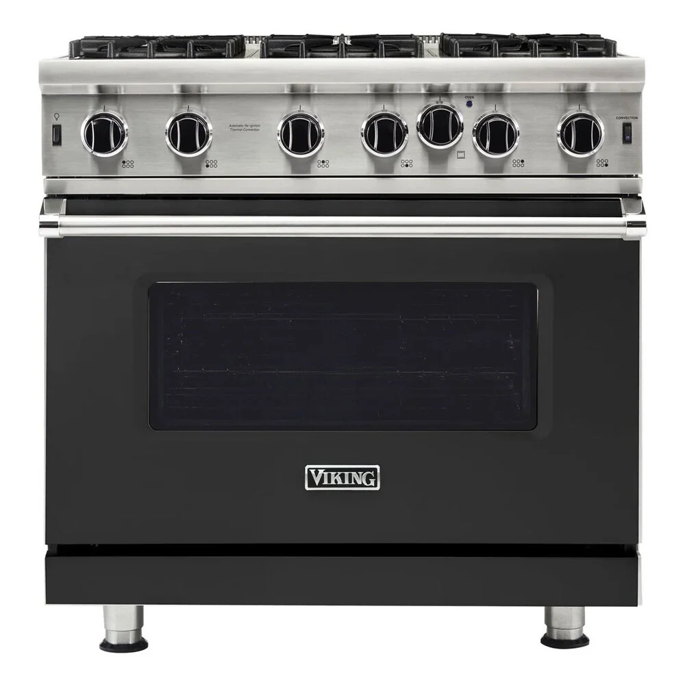 Viking 5 Series 36 inch Open Burner Gas Range - VGIC53626B* - Image 17