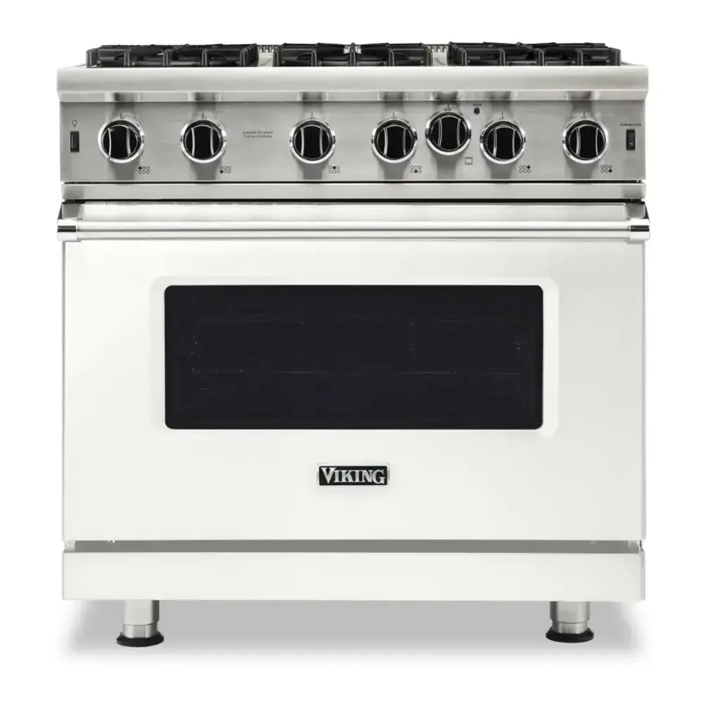 Viking 5 Series 36 inch Open Burner Gas Range - VGIC53626B* - Image 7