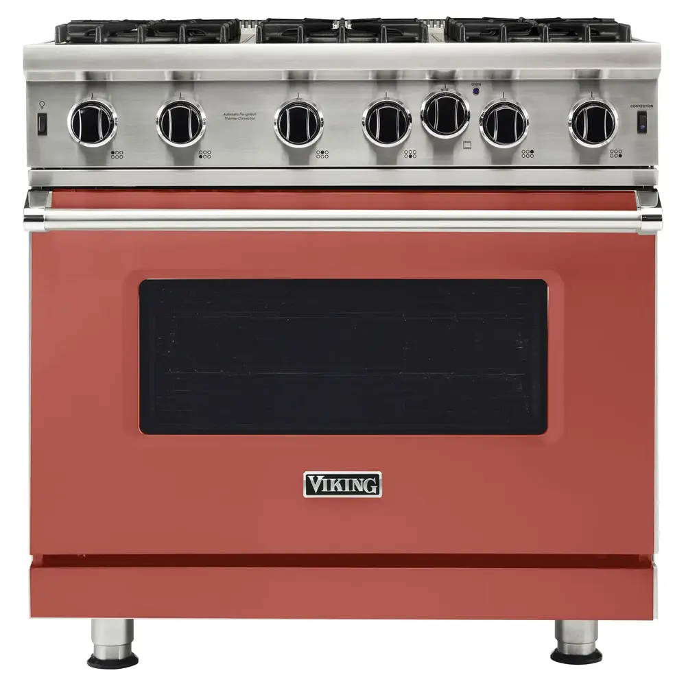 Viking 5 Series 36 inch Open Burner Gas Range - VGIC53626B* - Image 17