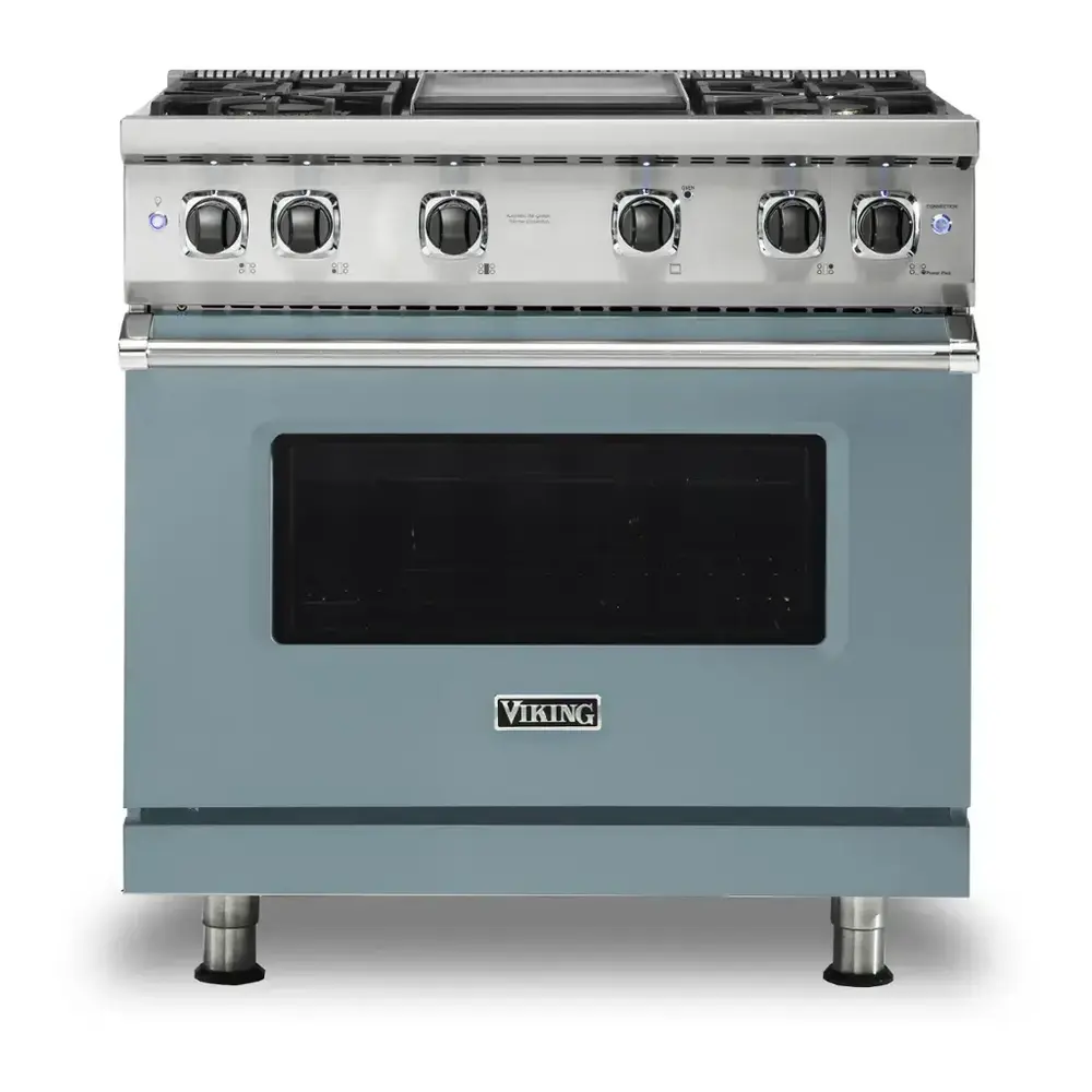 Viking 5 Series 36 inch Sealed Burner Gas Range with 4 Burners and Griddle - VGR5364G* - Image 15
