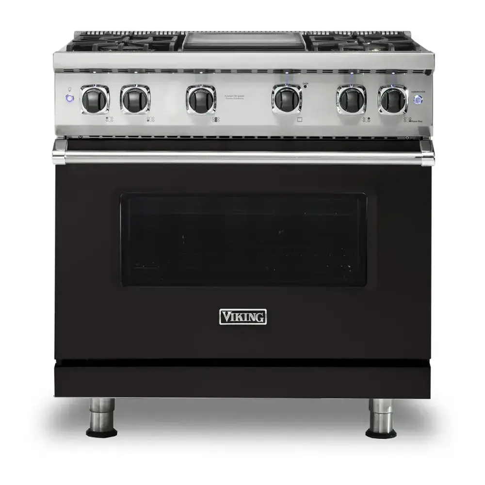 Viking 5 Series 36 inch Sealed Burner Gas Range with 4 Burners and Griddle - VGR5364G* - Image 16
