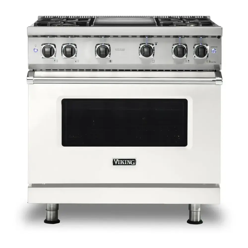 Viking 5 Series 36 inch Sealed Burner Gas Range with 4 Burners and Griddle - VGR5364G* - Image 17