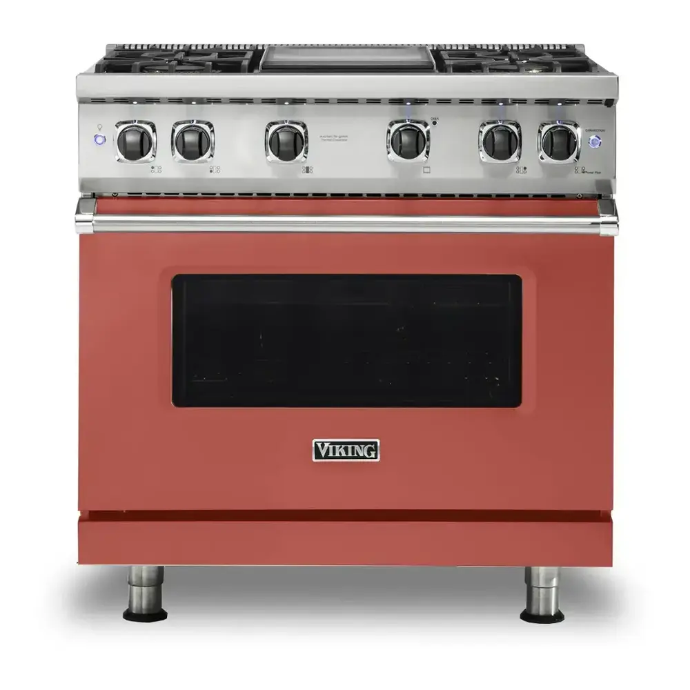 Viking 5 Series 36 inch Sealed Burner Gas Range with 4 Burners and Griddle - VGR5364G* - Image 19