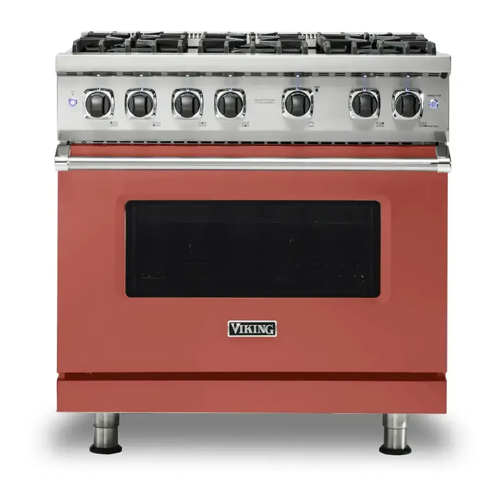 Viking 5 Series 36 inch Sealed Burner Gas Range with 6 Burners - VGR5366B* - Image 13
