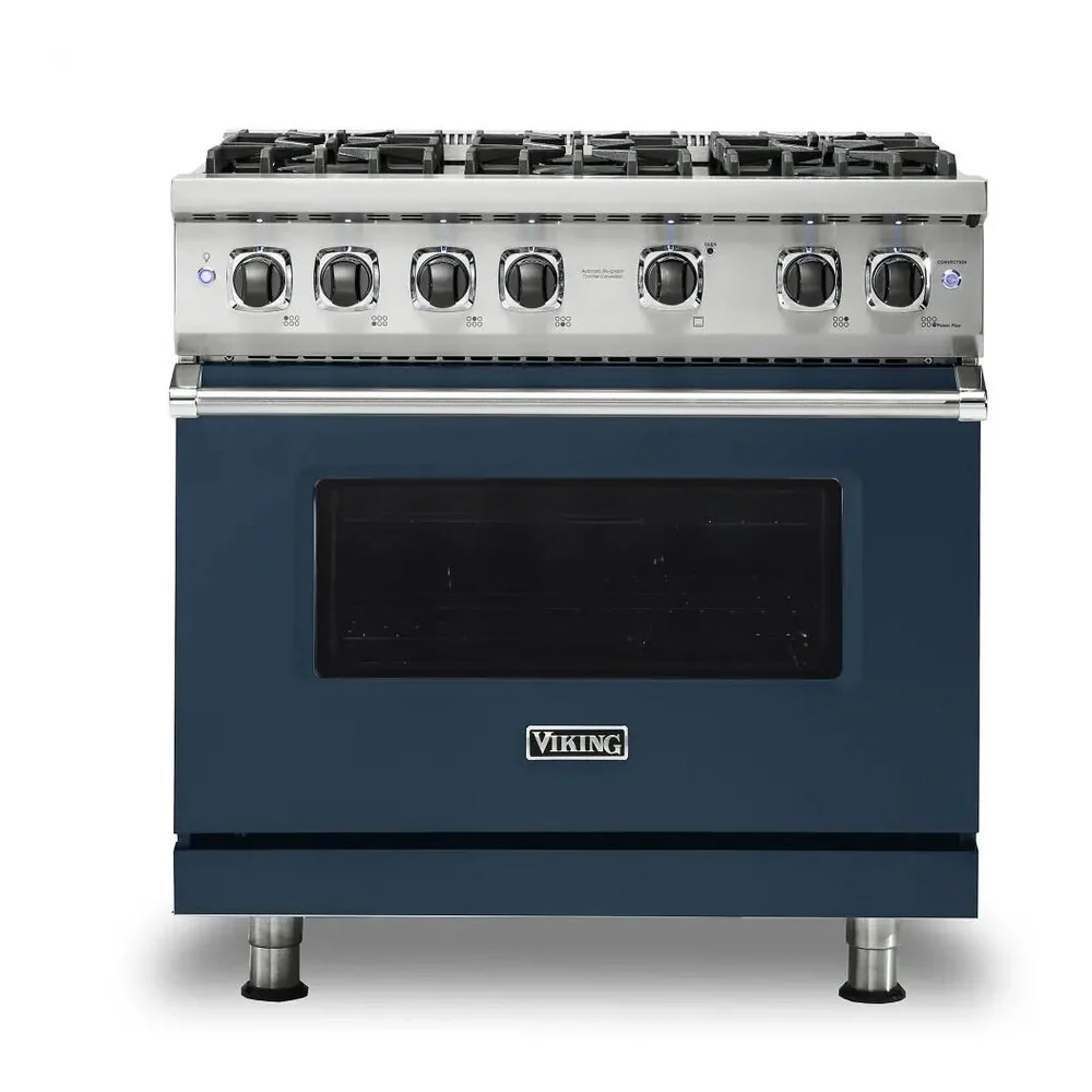 Viking 5 Series 36 inch Sealed Burner Gas Range with 6 Burners - VGR5366B* - Image 14
