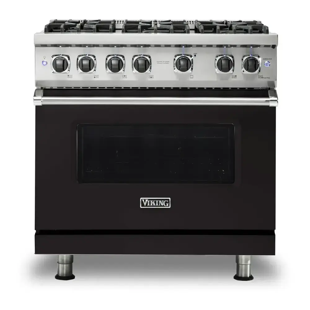 Viking 5 Series 36 inch Sealed Burner Gas Range with 6 Burners - VGR5366B* - Image 16