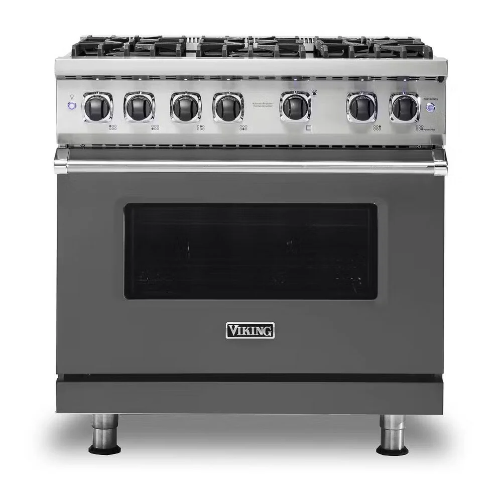 Viking 5 Series 36 inch Sealed Burner Gas Range with 6 Burners - VGR5366B* - Image 23